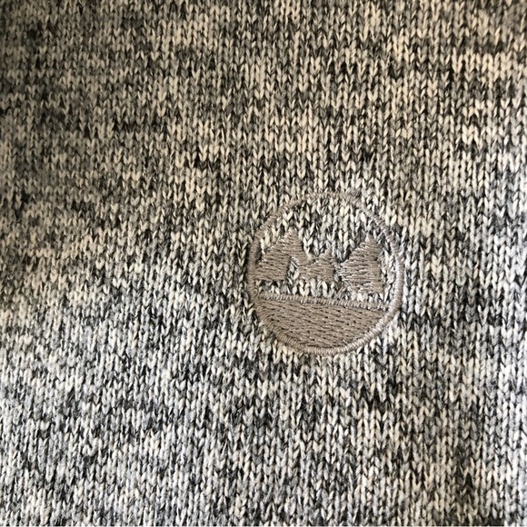 Wrangler Oatmeal 1/3 Snap Up Button Mock Neck Fleece Sweater Men Size 3XL - Picture 3 of 11